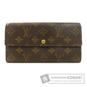 Louis Vuitton Pochette Porte Monnaie Wallet Long Monogram Canvas